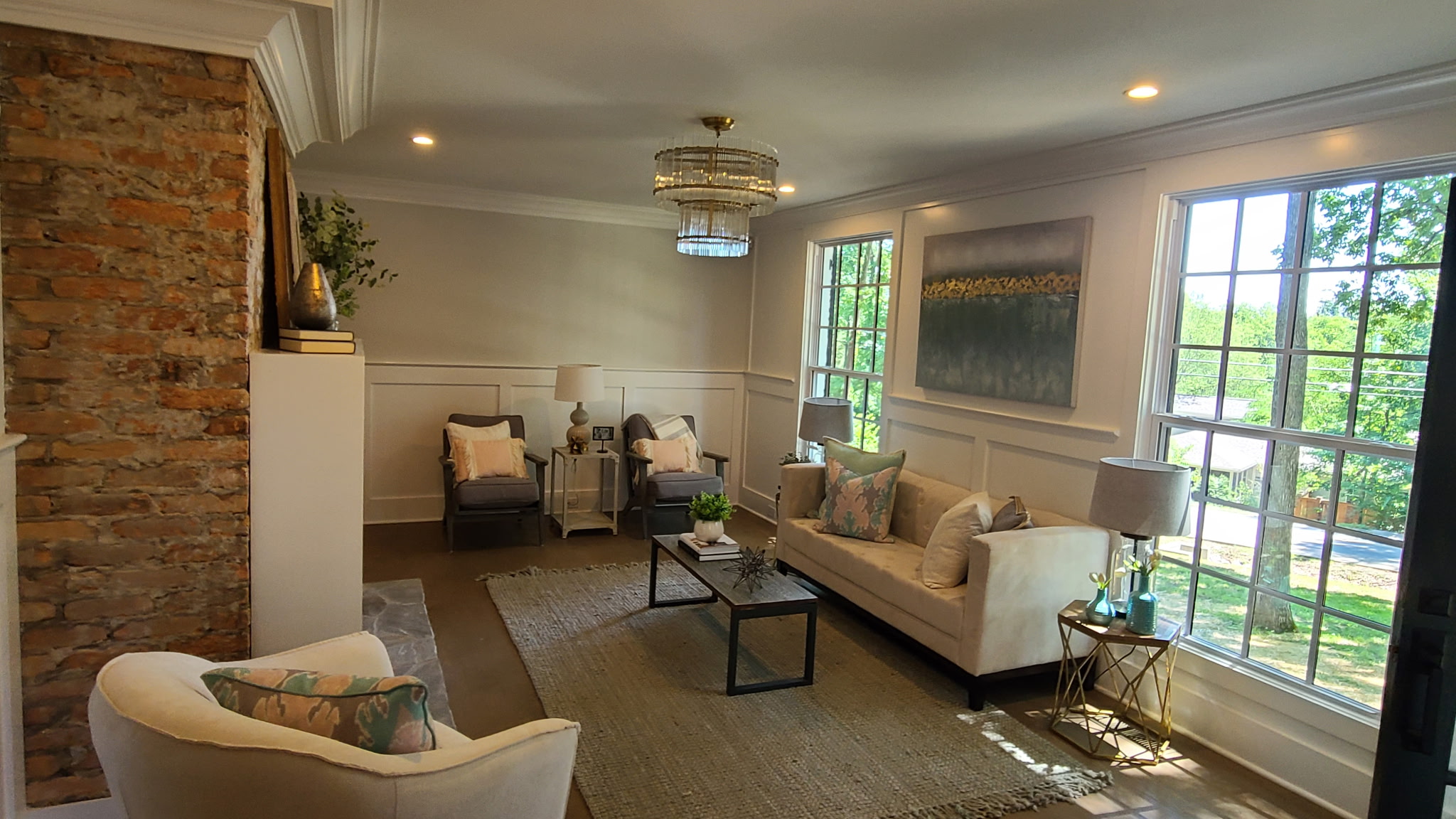 Refined living space illustrating home renovation possibilities